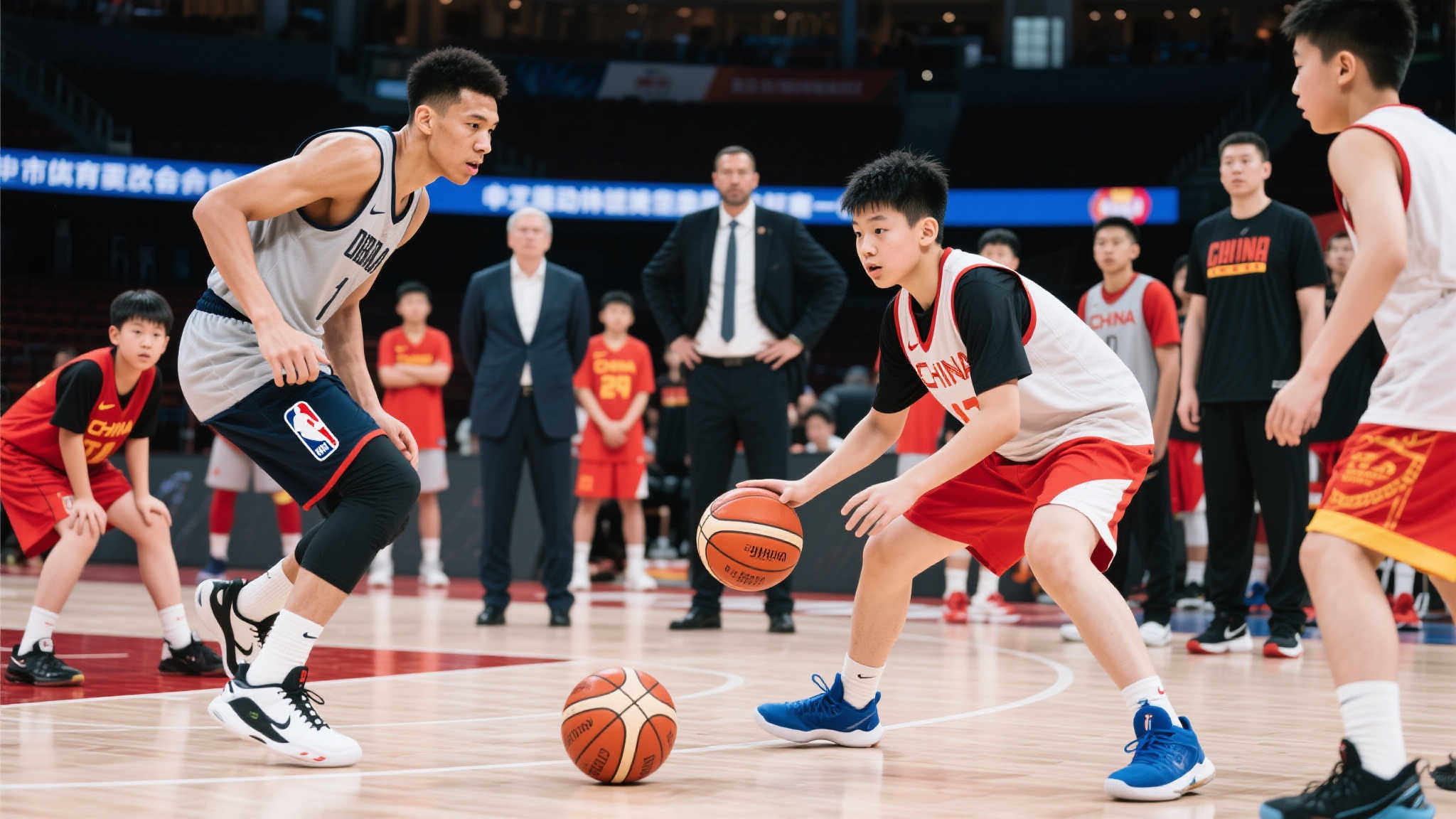 潍坊热身赛再启征程，山东男篮惜败加州天才，仅2分憾负4人上双